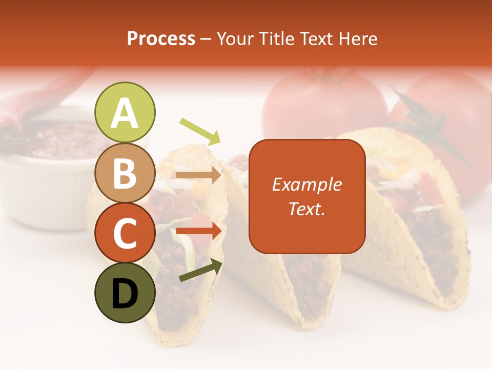 Sauce Tortilla Dinner PowerPoint Template