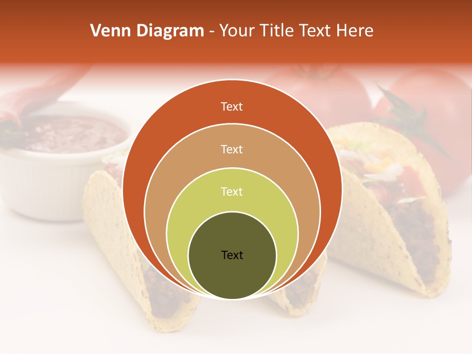 Sauce Tortilla Dinner PowerPoint Template