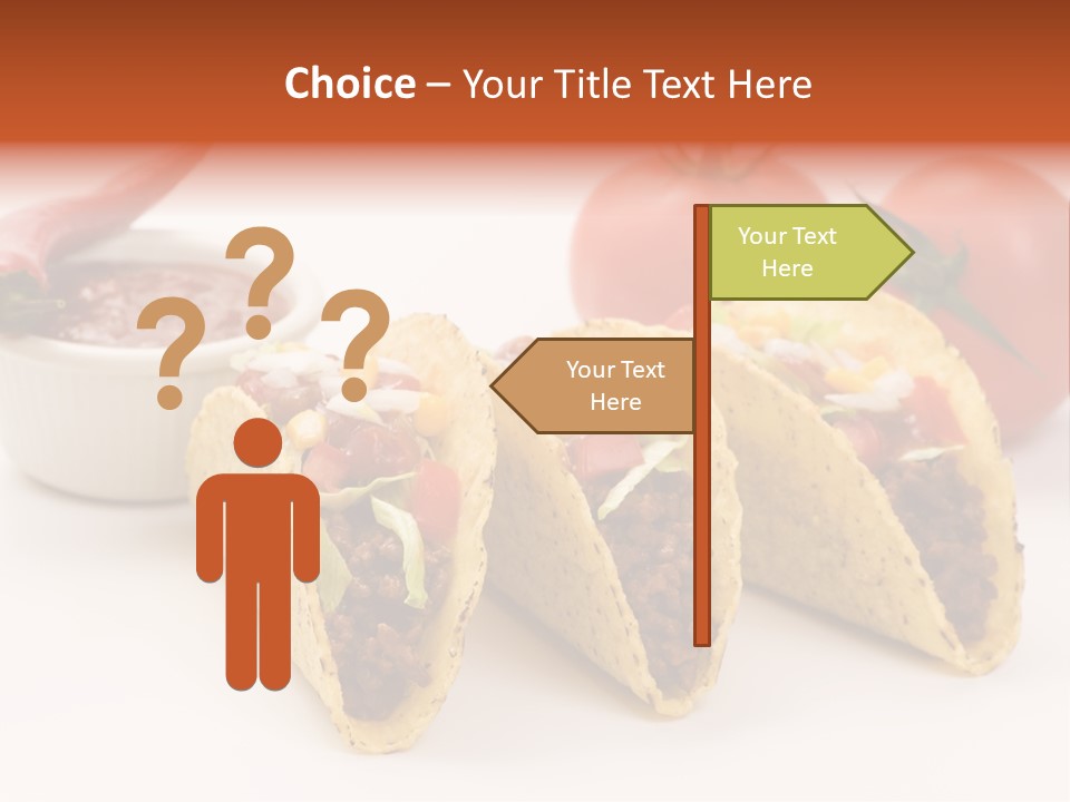 Sauce Tortilla Dinner PowerPoint Template