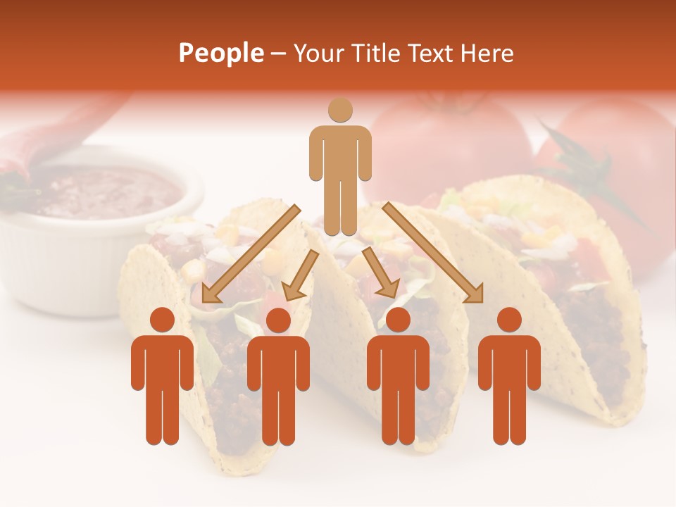 Sauce Tortilla Dinner PowerPoint Template