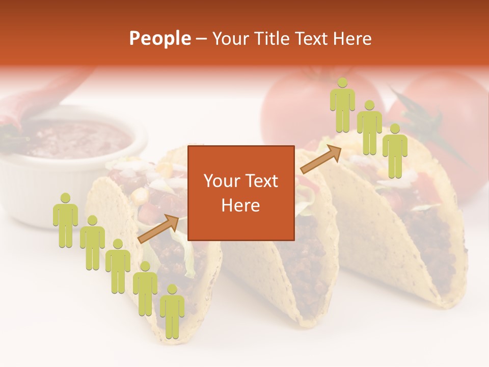 Sauce Tortilla Dinner PowerPoint Template