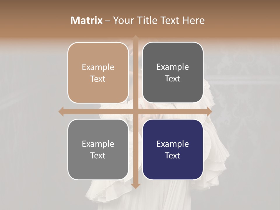 Elegance Move Clothing PowerPoint Template