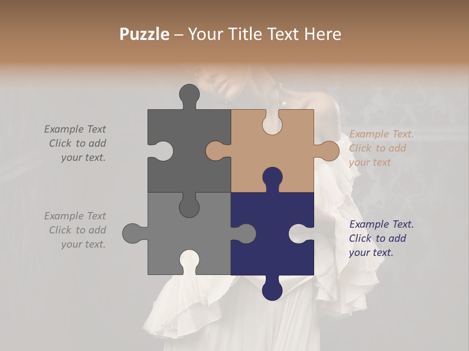 Elegance Move Clothing PowerPoint Template
