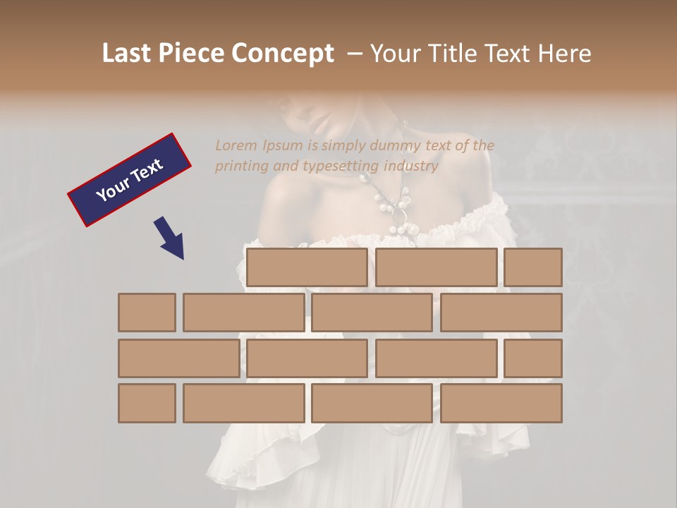 Elegance Move Clothing PowerPoint Template
