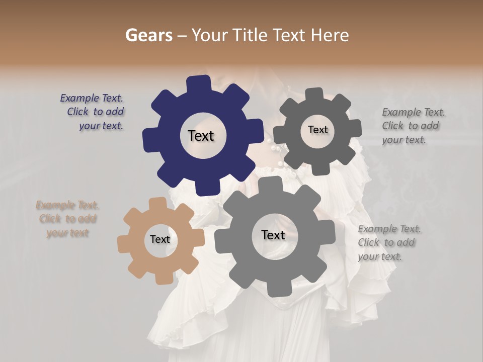 Elegance Move Clothing PowerPoint Template