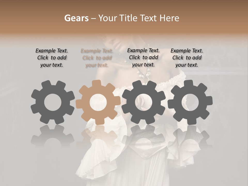 Elegance Move Clothing PowerPoint Template