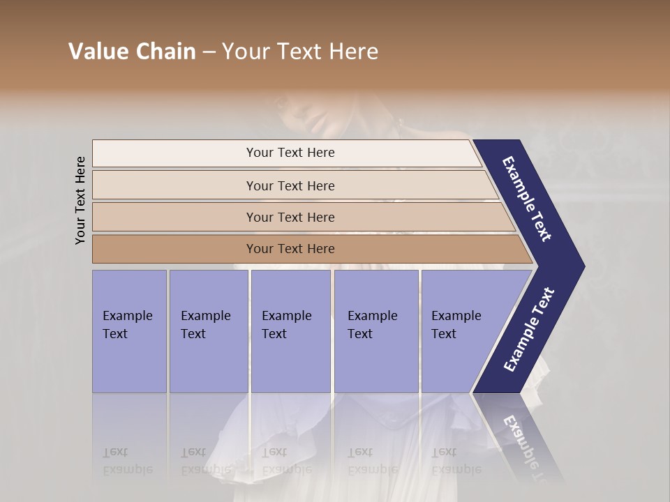 Elegance Move Clothing PowerPoint Template