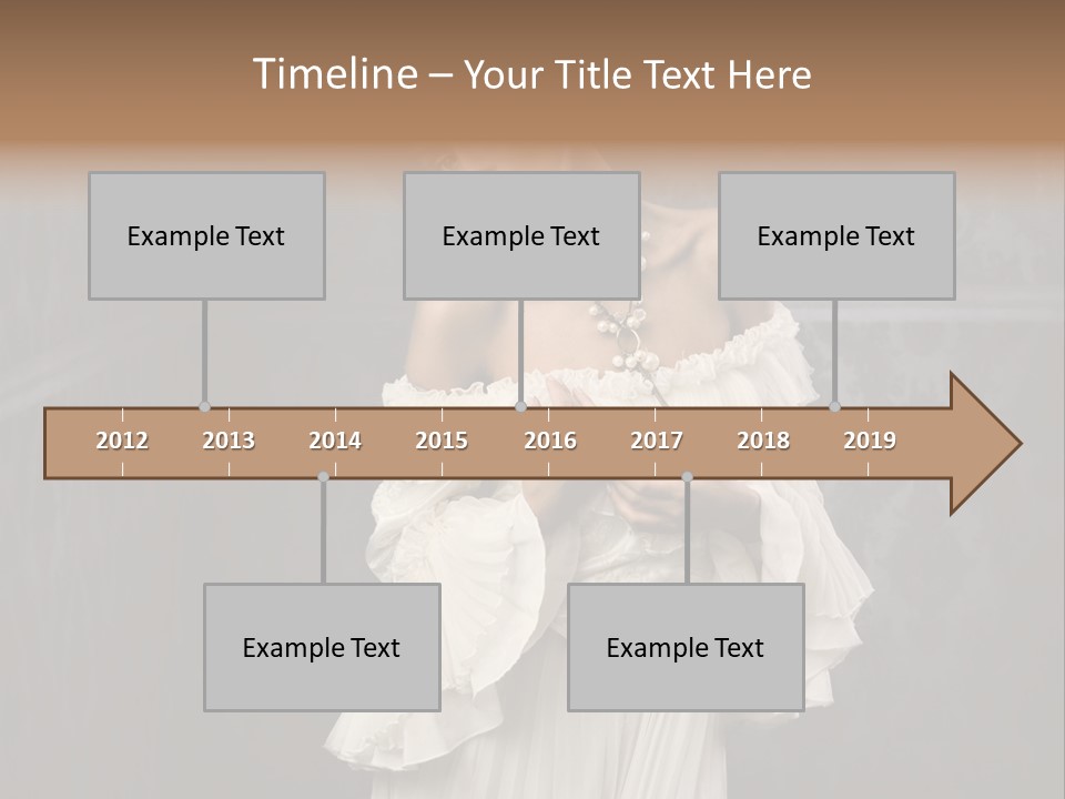 Elegance Move Clothing PowerPoint Template