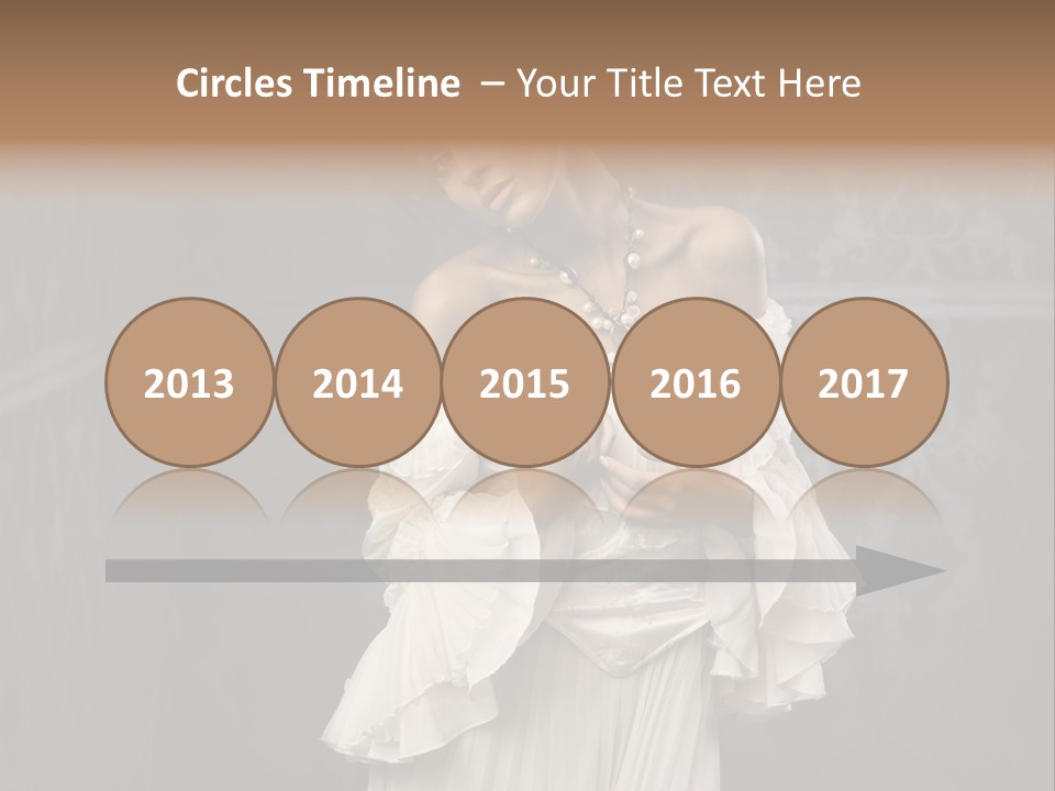 Elegance Move Clothing PowerPoint Template
