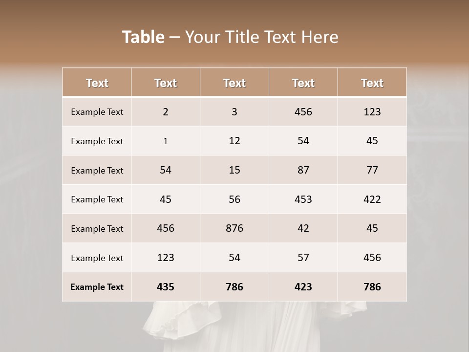 Elegance Move Clothing PowerPoint Template