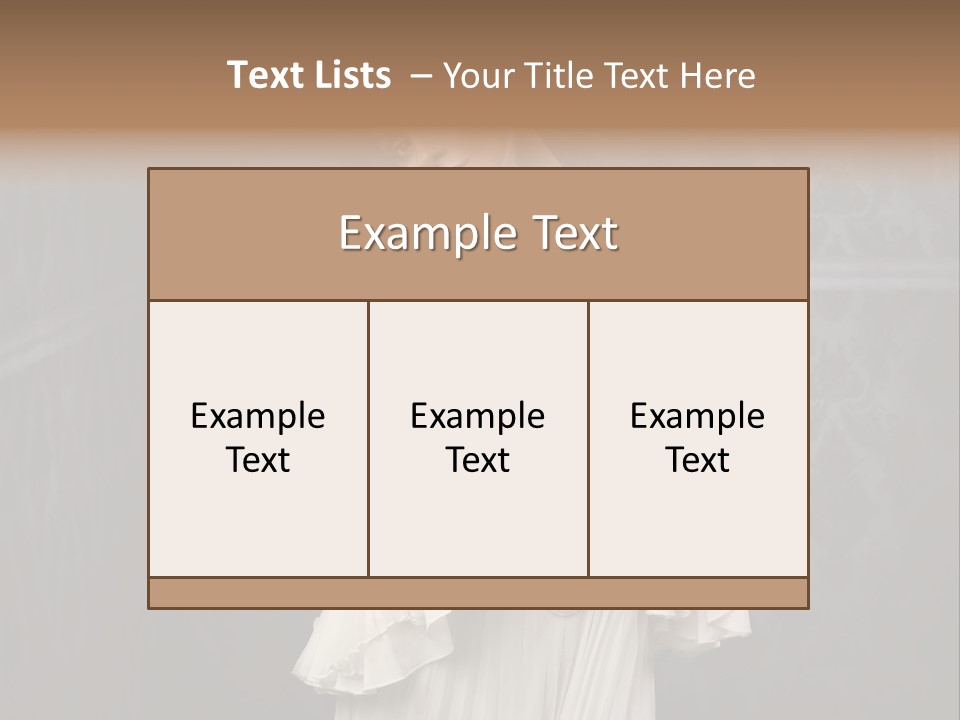 Elegance Move Clothing PowerPoint Template