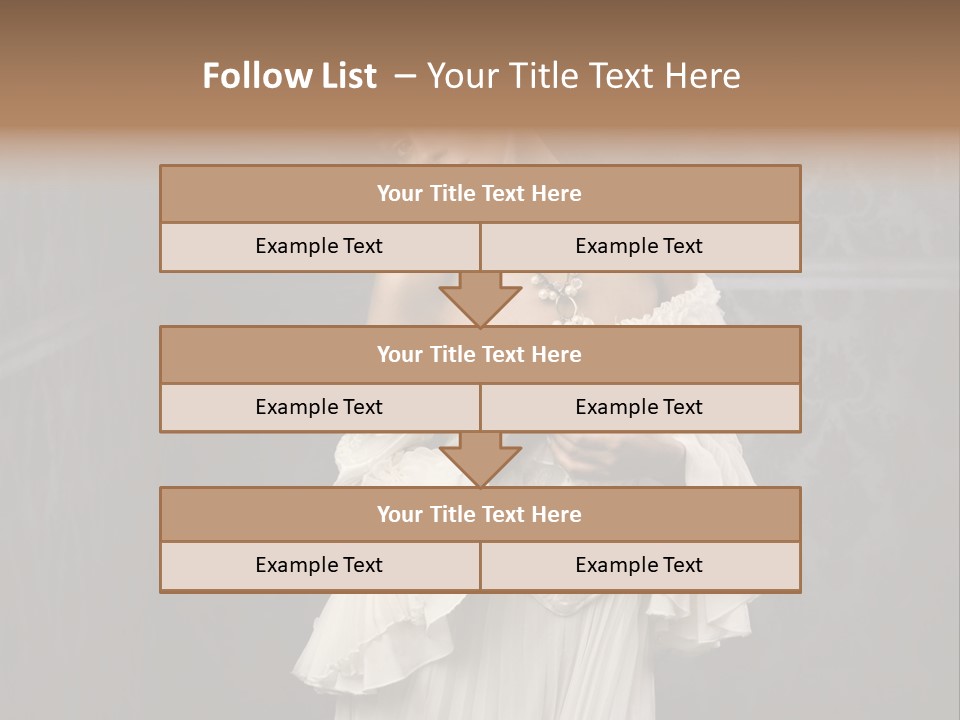 Elegance Move Clothing PowerPoint Template