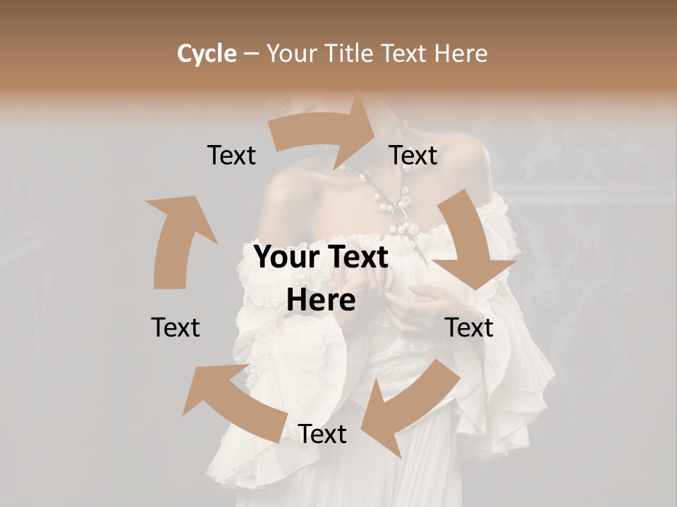 Elegance Move Clothing PowerPoint Template
