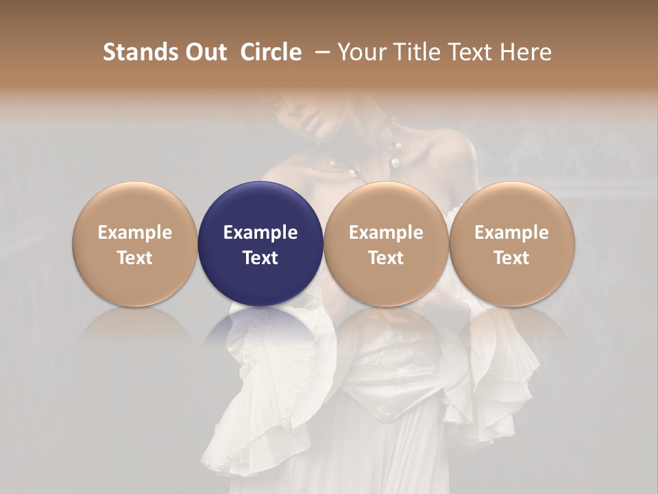 Elegance Move Clothing PowerPoint Template