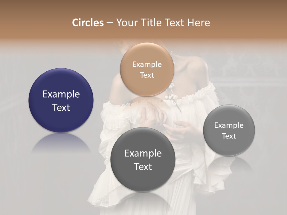 Elegance Move Clothing PowerPoint Template