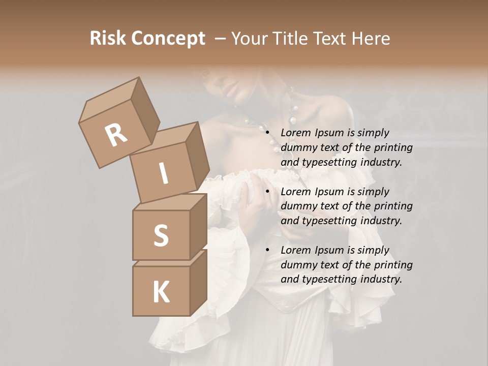 Elegance Move Clothing PowerPoint Template