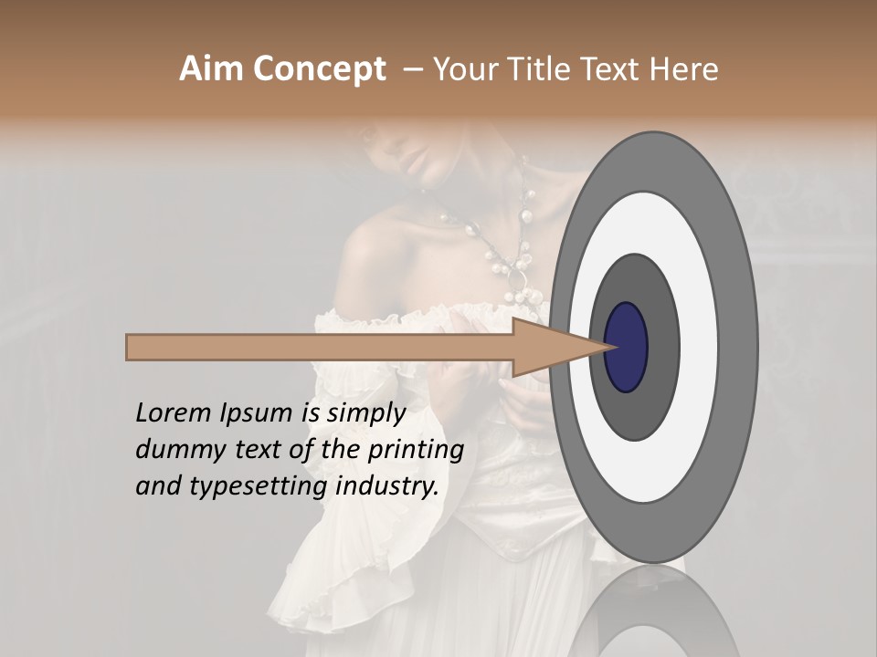 Elegance Move Clothing PowerPoint Template