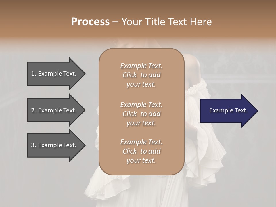 Elegance Move Clothing PowerPoint Template