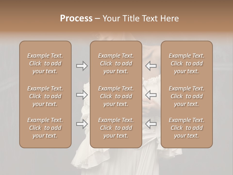 Elegance Move Clothing PowerPoint Template
