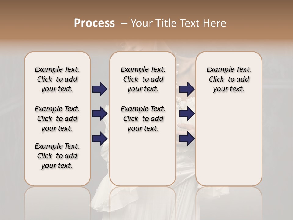 Elegance Move Clothing PowerPoint Template