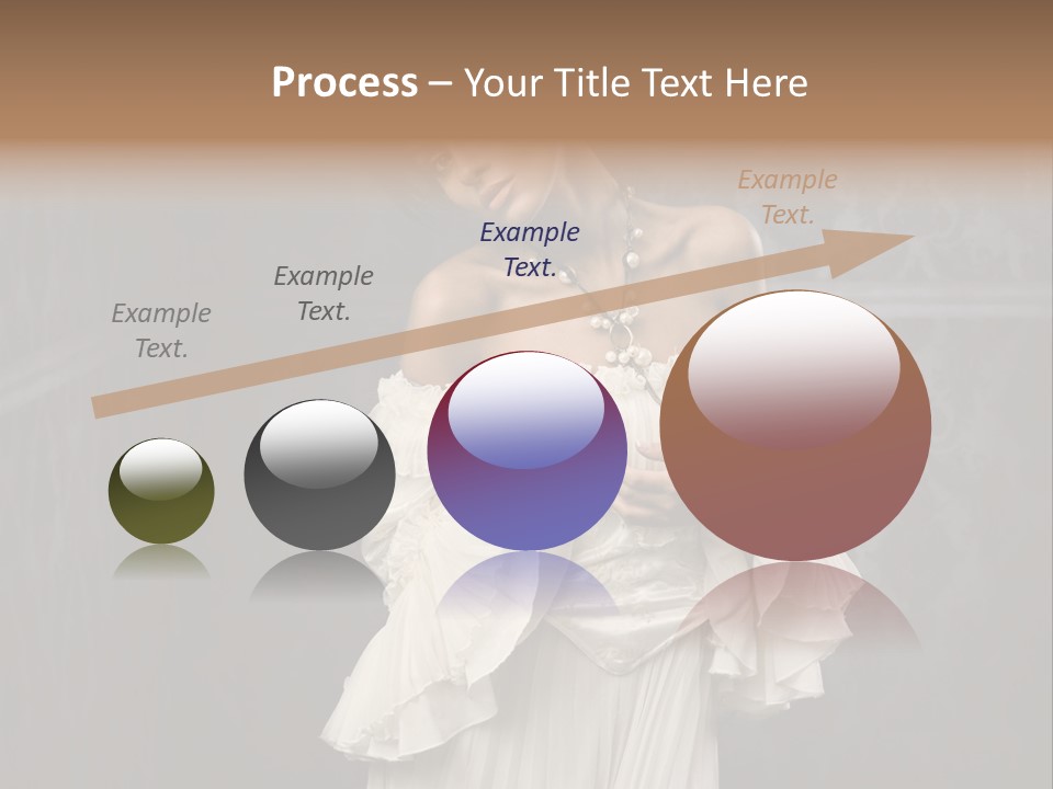 Elegance Move Clothing PowerPoint Template