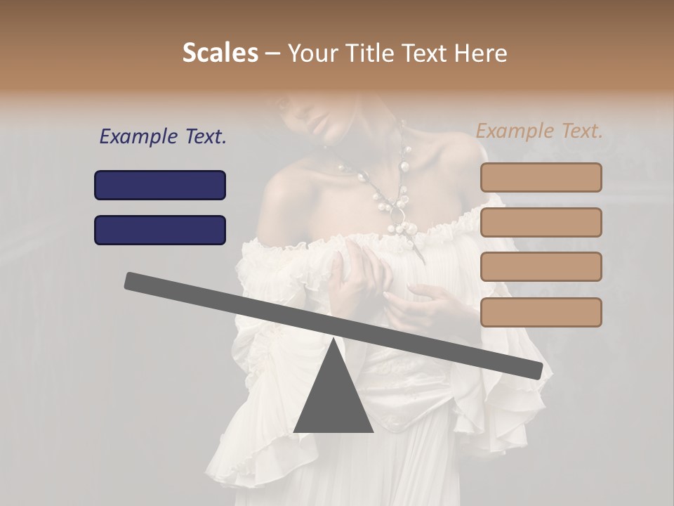 Elegance Move Clothing PowerPoint Template