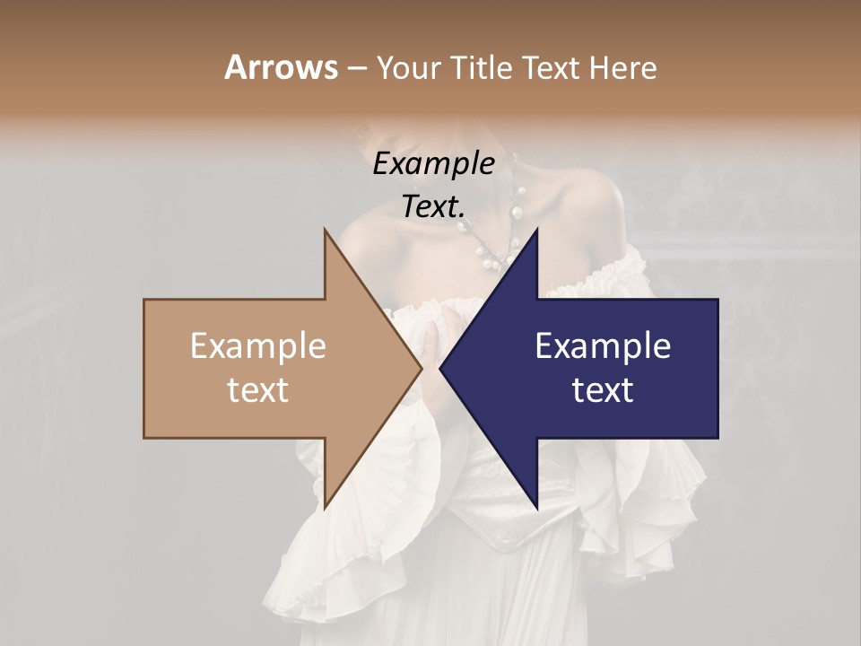 Elegance Move Clothing PowerPoint Template