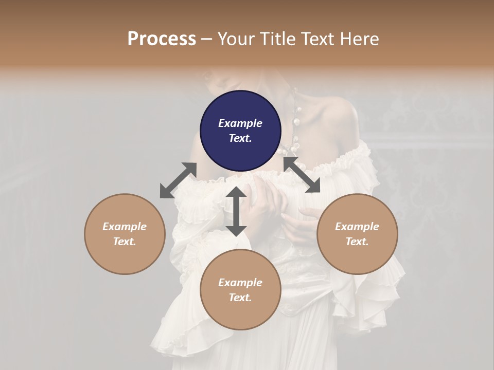 Elegance Move Clothing PowerPoint Template