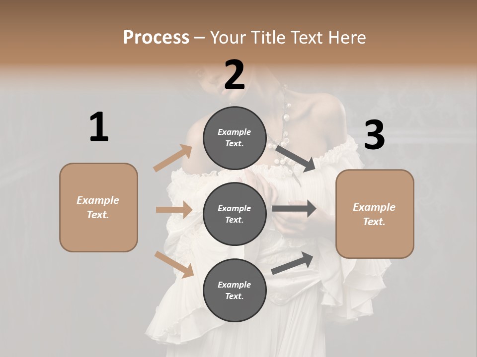 Elegance Move Clothing PowerPoint Template