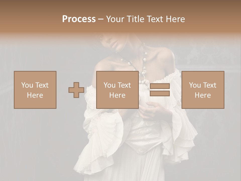 Elegance Move Clothing PowerPoint Template