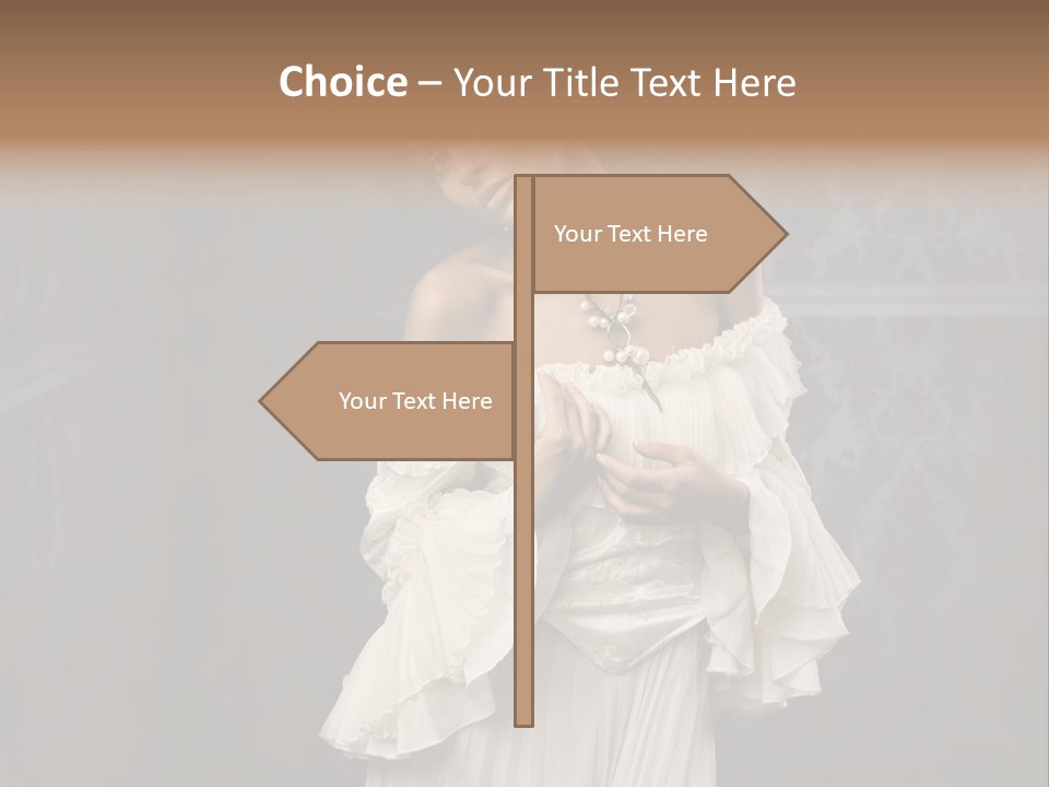 Elegance Move Clothing PowerPoint Template