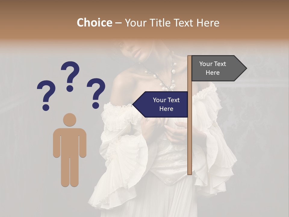 Elegance Move Clothing PowerPoint Template