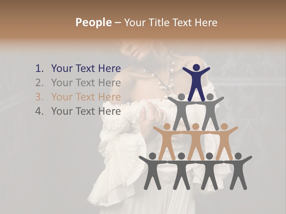 Elegance Move Clothing PowerPoint Template