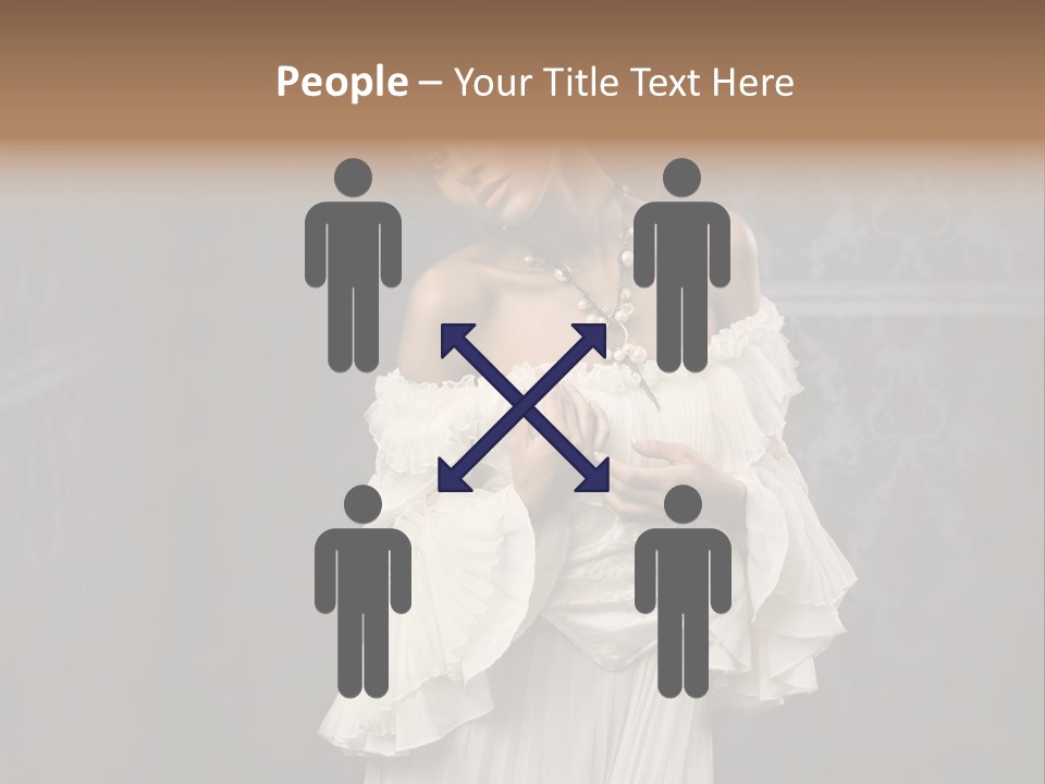 Elegance Move Clothing PowerPoint Template