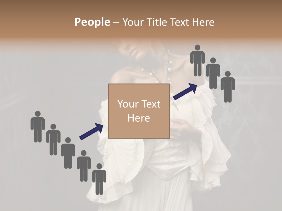 Elegance Move Clothing PowerPoint Template