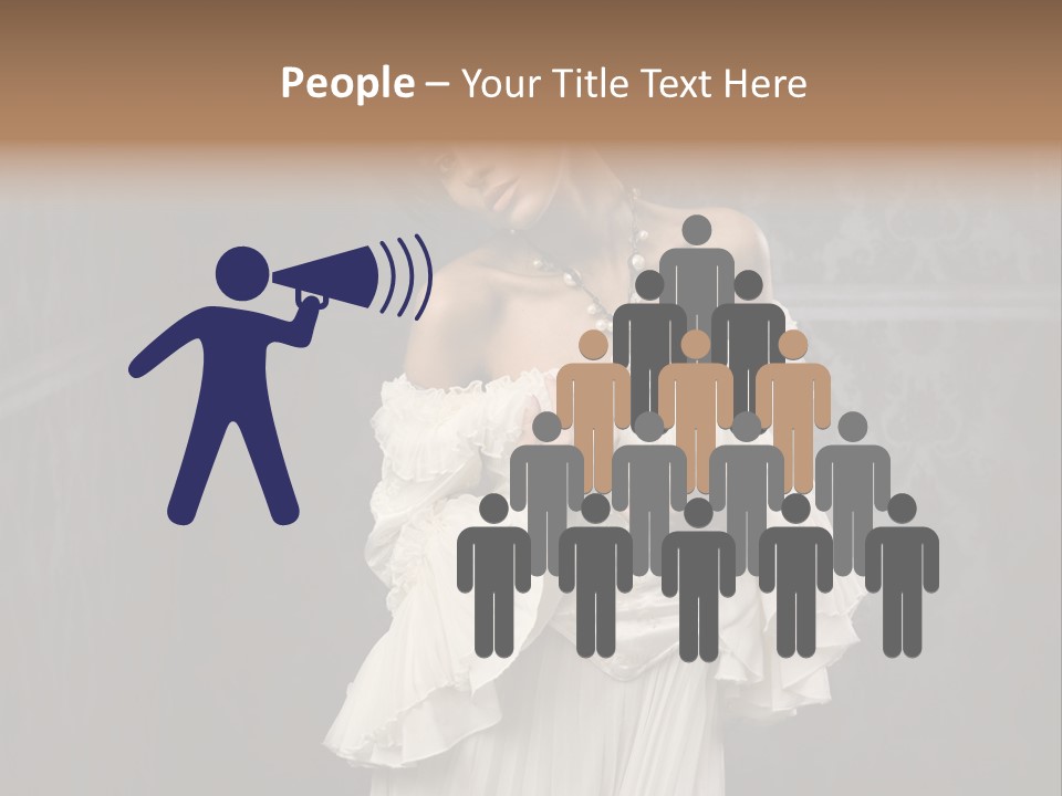 Elegance Move Clothing PowerPoint Template