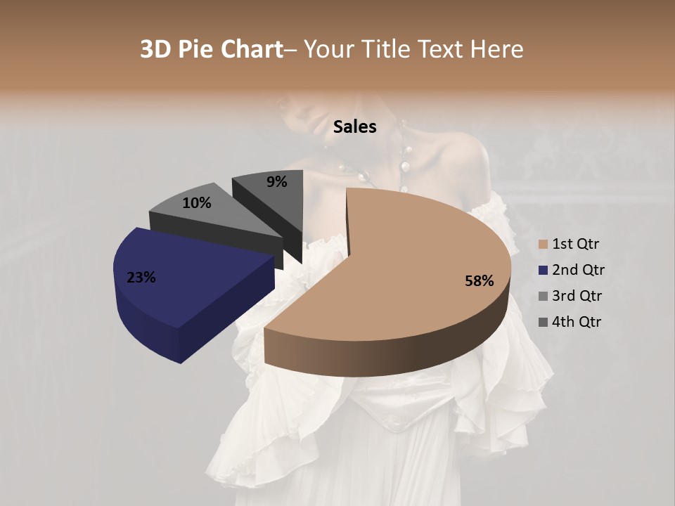 Elegance Move Clothing PowerPoint Template