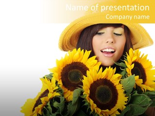 Skin Clean Summer PowerPoint Template