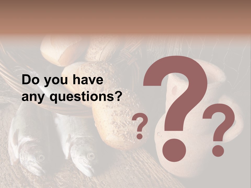 Medieval Pitcher Miracle PowerPoint Template