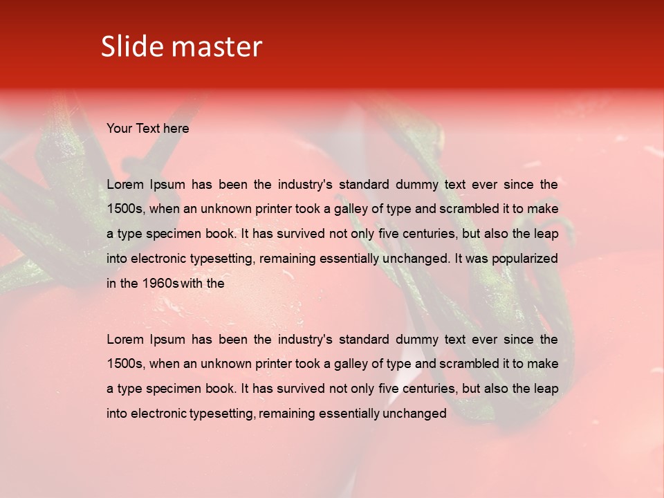 Ripen Vitamin Drop PowerPoint Template