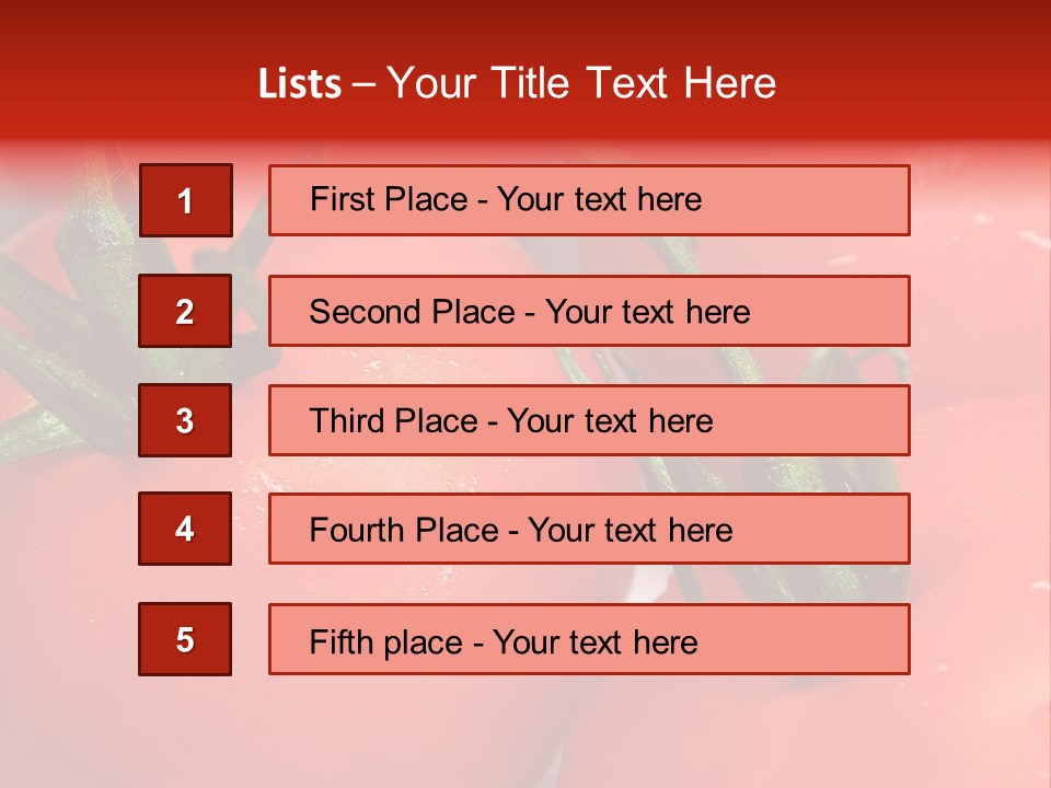 Ripen Vitamin Drop PowerPoint Template