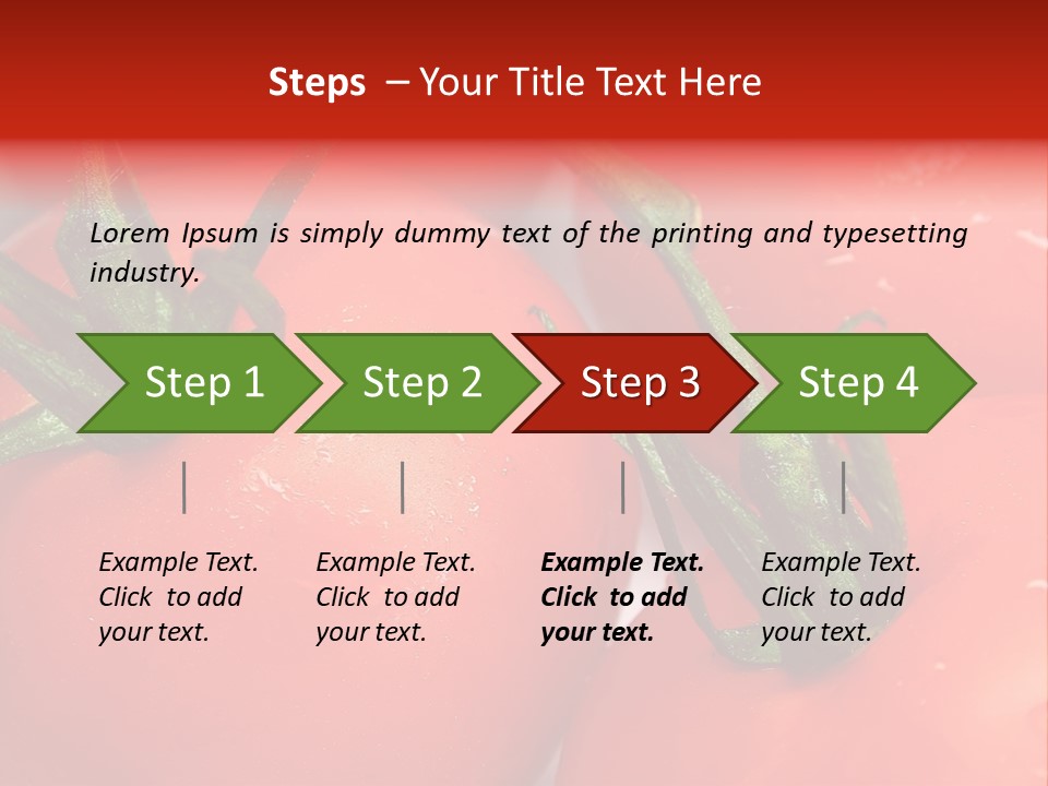 Ripen Vitamin Drop PowerPoint Template
