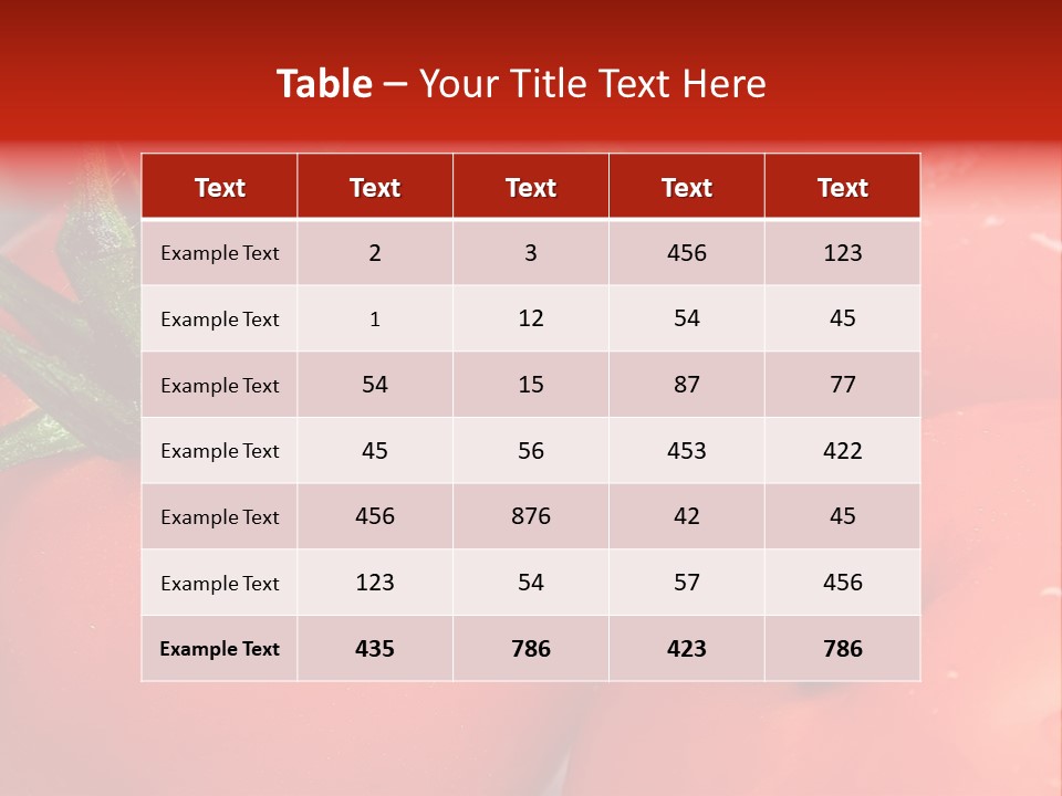 Ripen Vitamin Drop PowerPoint Template