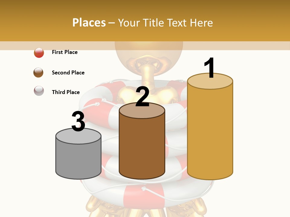 Help Toon Human PowerPoint Template