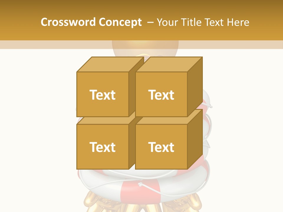 Help Toon Human PowerPoint Template