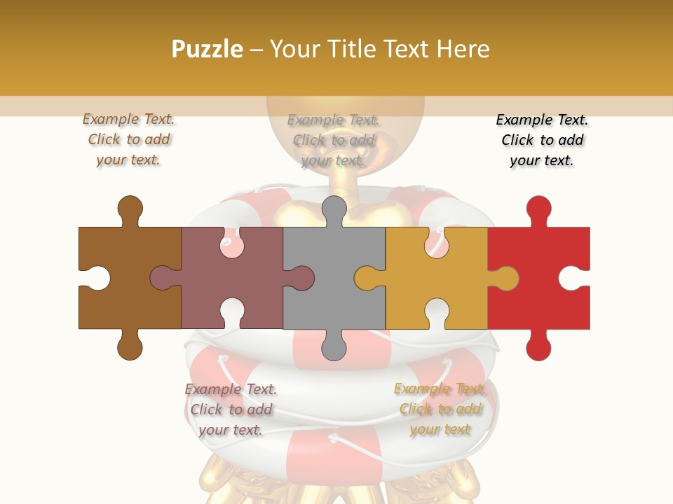 Help Toon Human PowerPoint Template