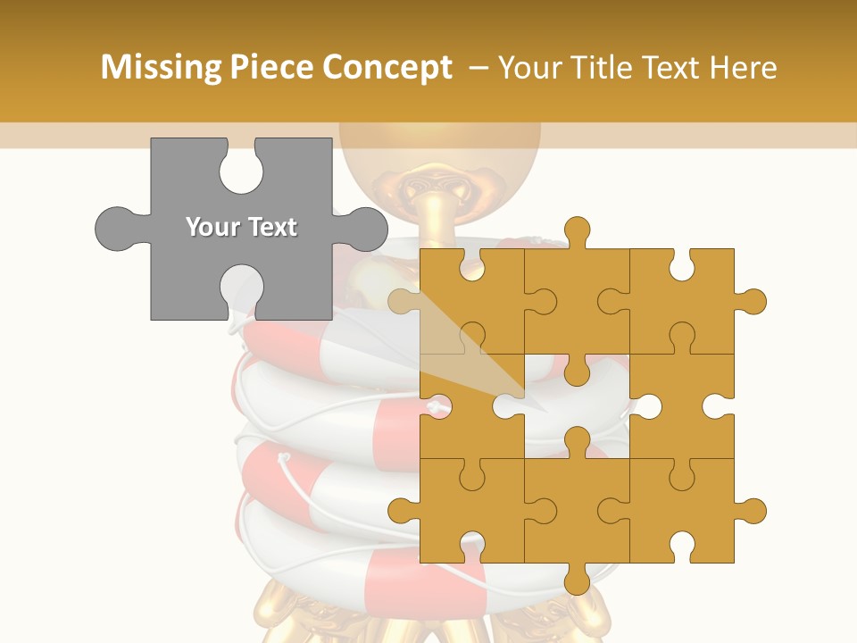 Help Toon Human PowerPoint Template