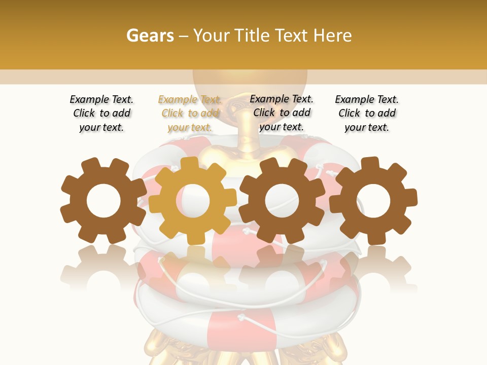 Help Toon Human PowerPoint Template