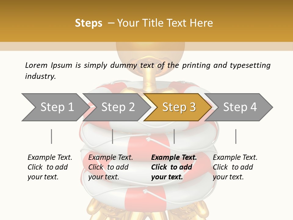 Help Toon Human PowerPoint Template