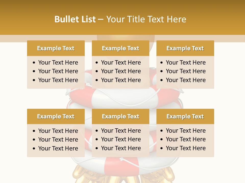 Help Toon Human PowerPoint Template